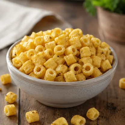 Krążki kukurydziane nachos style