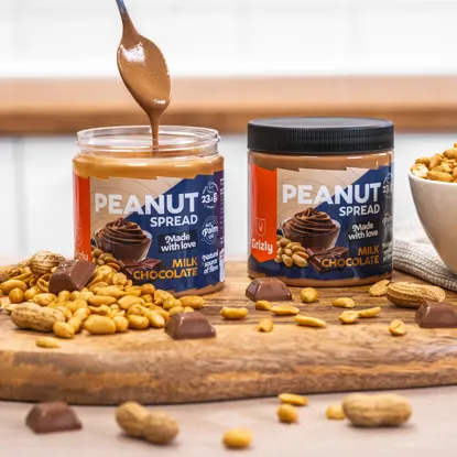 Krem orzechowy z mleczną czekoladą