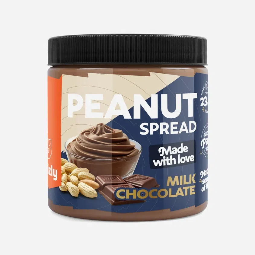 Krem orzechowy z mleczną czekoladą