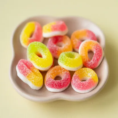 Kwaśne mini pierścienie