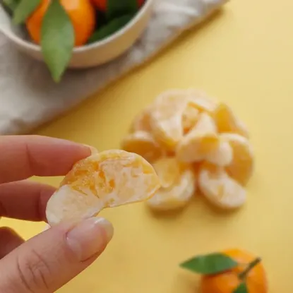 Liofilizowana mandarynka