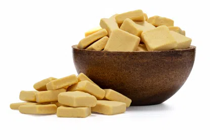 Liofilizowane kosteczki smoothie banan-mango