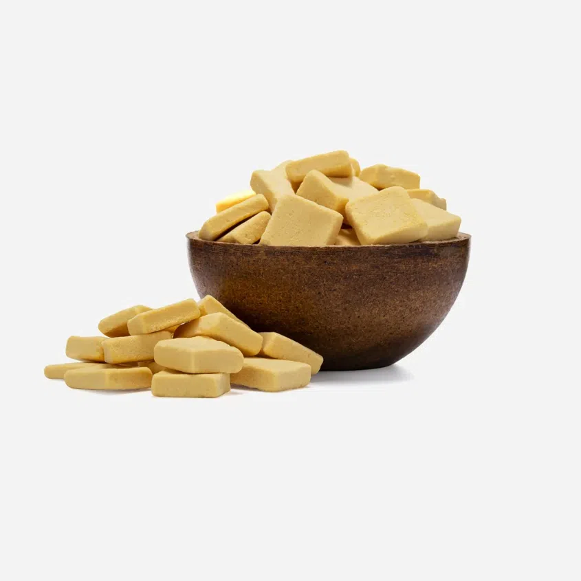 Liofilizowane kosteczki smoothie banan-mango