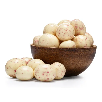 Liofilizowane maliny w czekoladzie jogurtowej