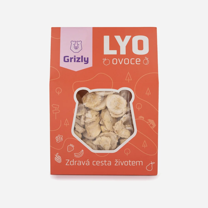 Liofilizowane płatki banana