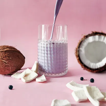 Liofilizowany kokos płatki