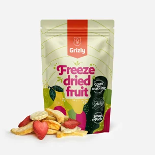LYO mix Banan, truskawka, brzoskwinia