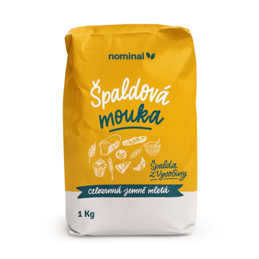 Mąka Orkiszowa Pełnoziarnista Drobna 1 kg