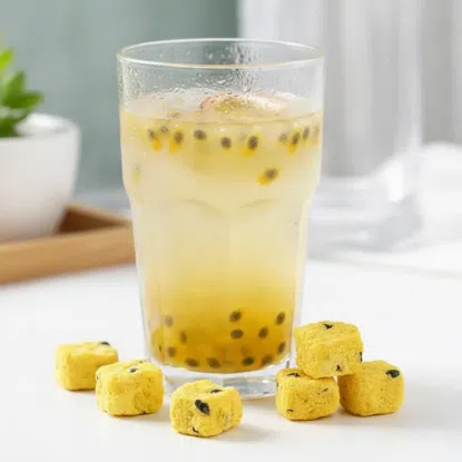 Marakuja liofilizowana kostki