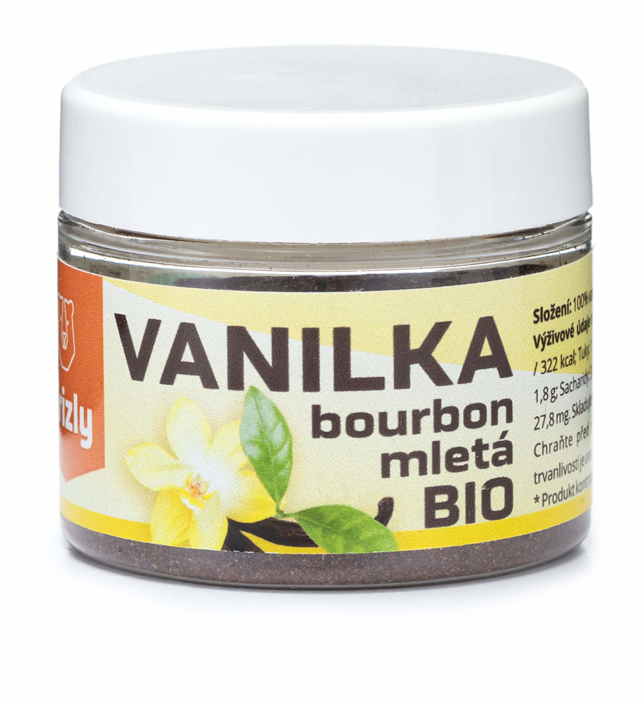Mielona wanilia Bourbon Bio