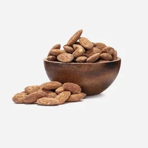 Migdały naturalne prażone niesolone