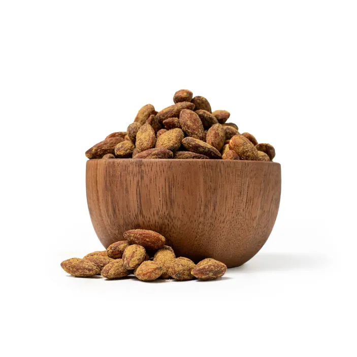 Migdały prażone solone o smaku musztardy