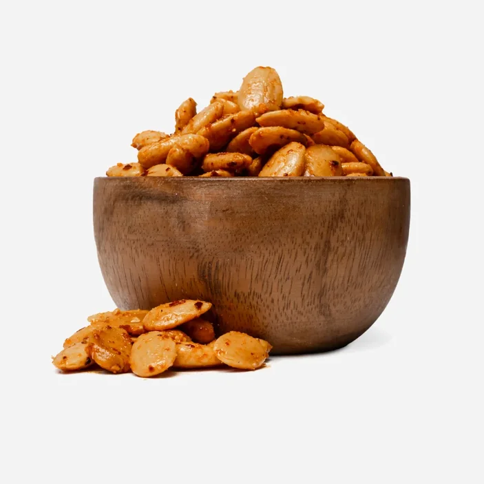 Migdały smażone papryka