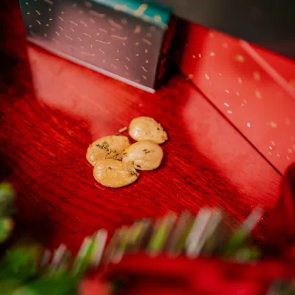 Migdały smażone zioła