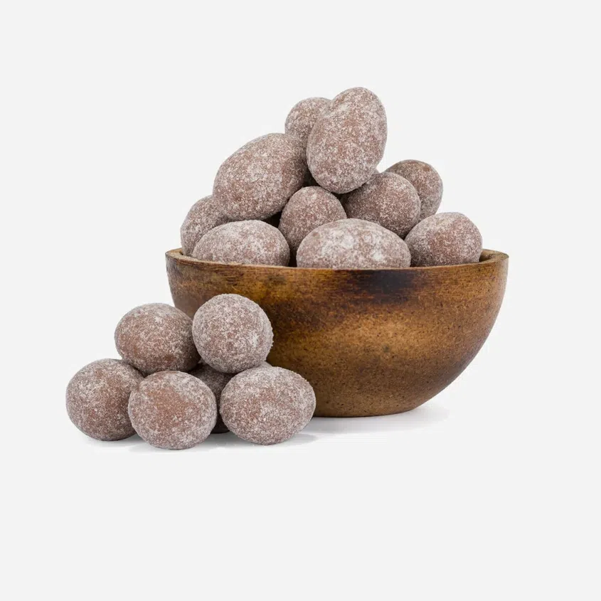 Migdały w mlecznej czekoladzie z przyprawą piernikową