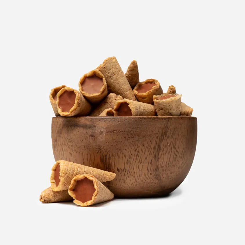 Mini rożki słony karmel