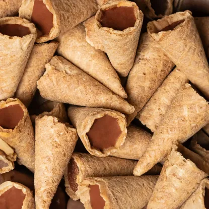 Mini rożki słony karmel