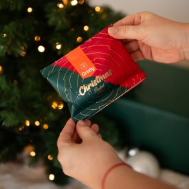Mini rożki z czekoladą mleczną