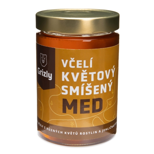 Miód kwiatowy mieszany czeski