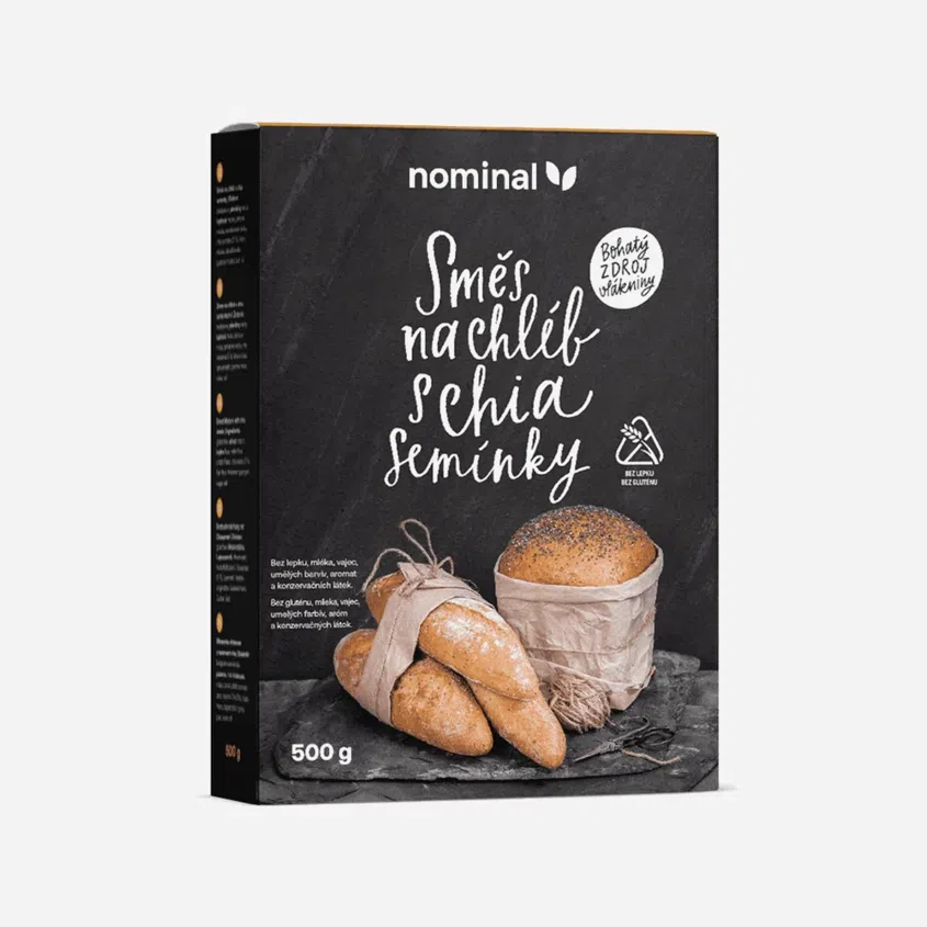 na mieszanka na chleb z nasionami chia - bezglutenowa