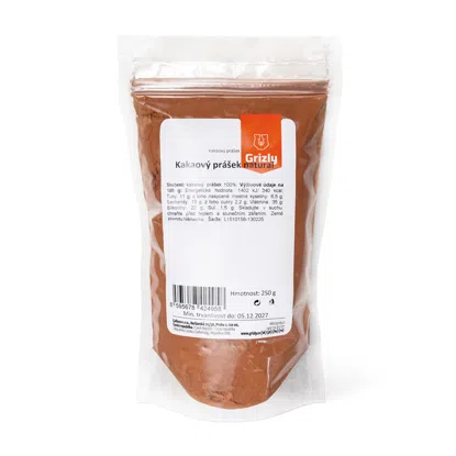 Naturalne kakao w proszku