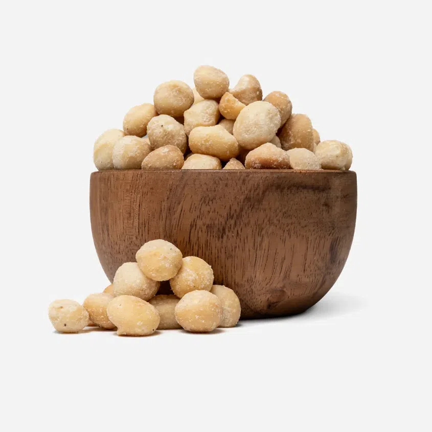 Orzechy makadamia prażone solone