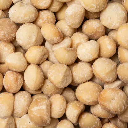 Orzechy makadamia prażone solone