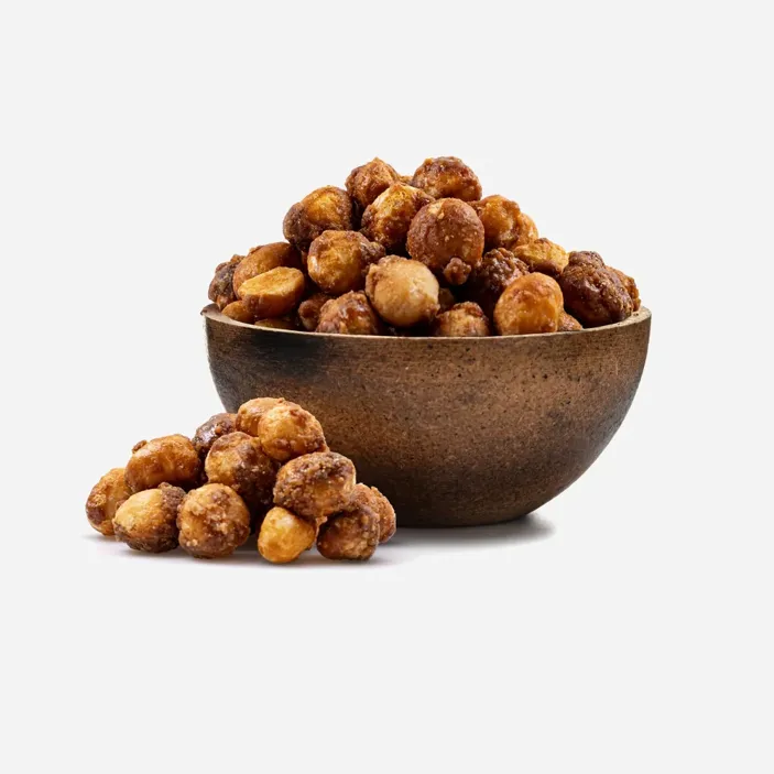 Orzechy makadamia w słonym karmelu z miodem