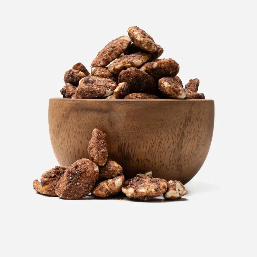 Orzechy pekanowe z cynamonem i solą morską