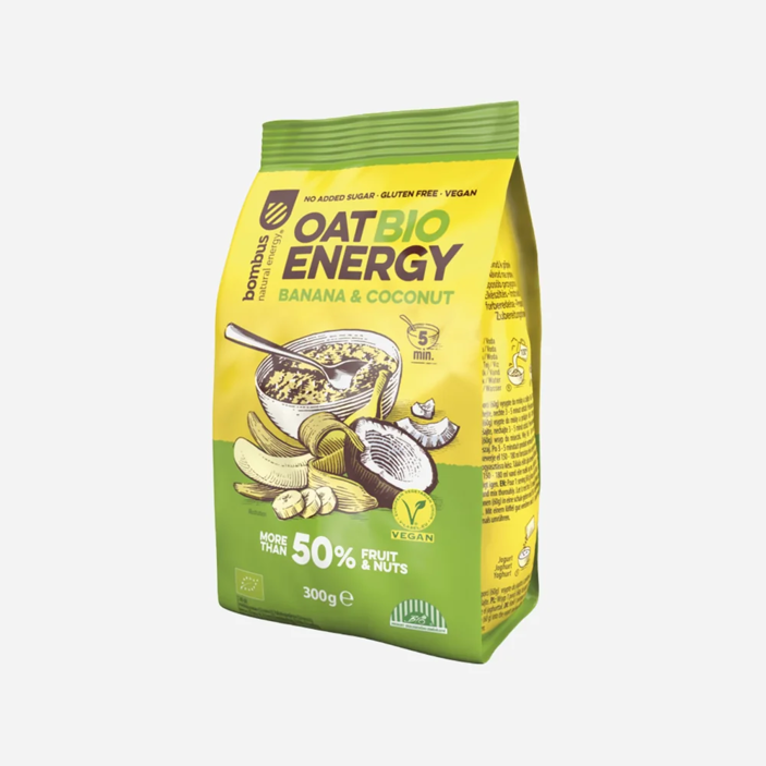 Owsianka Banan - kokos bezglutenowa BIO