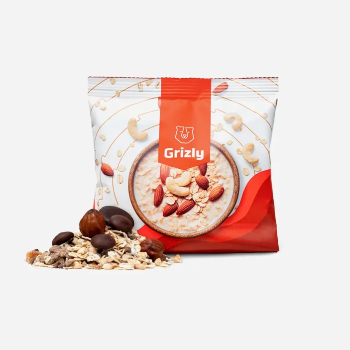 Owsianka gorzka czekolada & orzechy laskowe 6 x 60 g