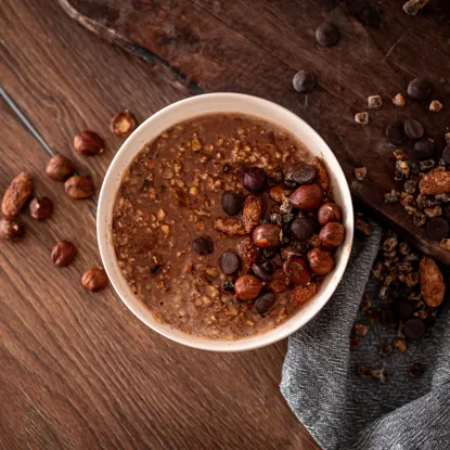 Owsianka gorzka czekolada & orzechy laskowe 6 x 60 g