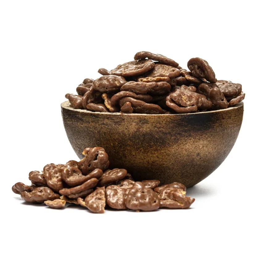 Płatki kukurydziane w czekoladzie mlecznej