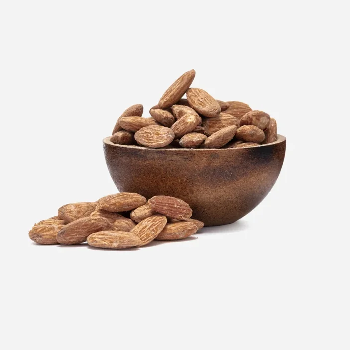Prażone migdały naturalne z obniżoną zawartością soli