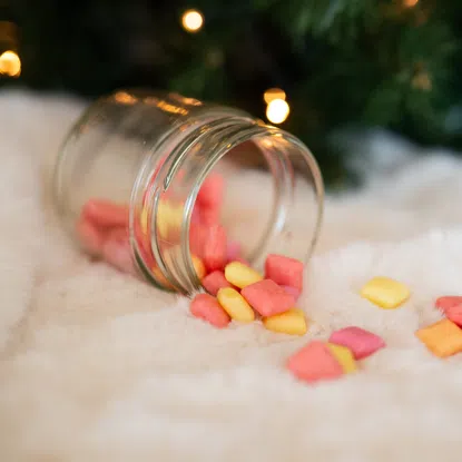 Puszyste pianki do żucia