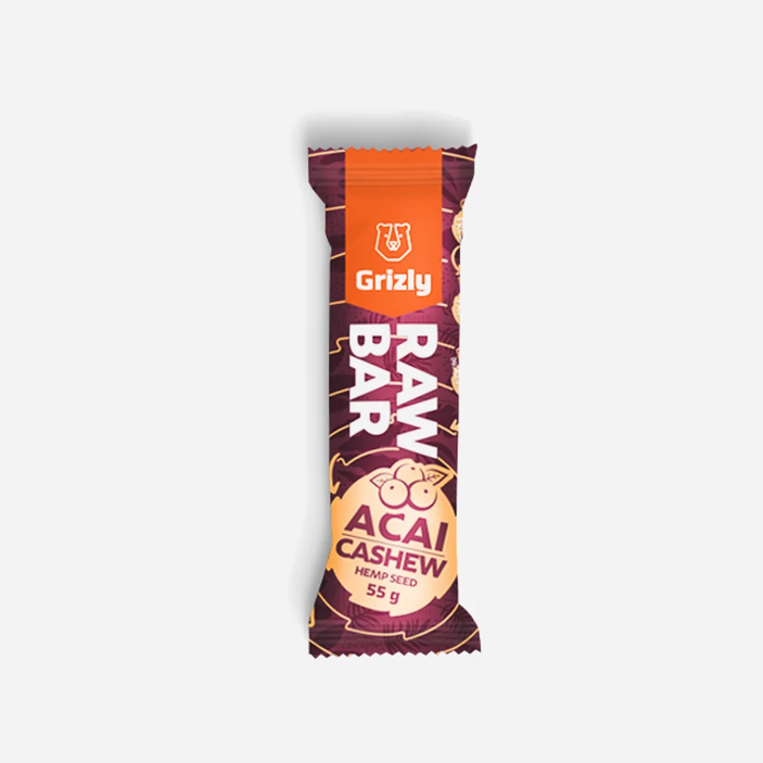 RAW Baton Acai-Nerkowiec-Nasiona Konopi