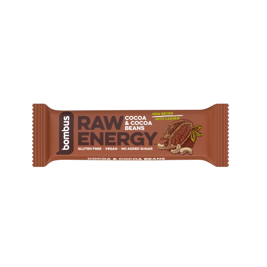 RAW Energy kakao i ziarna kakaowe