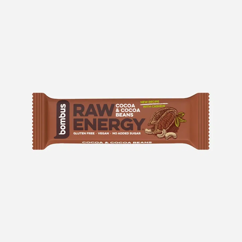 RAW Energy kakao i ziarna kakaowe