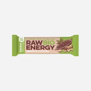 Raw ENERGY Orzeszki ziemne i kakao BIO