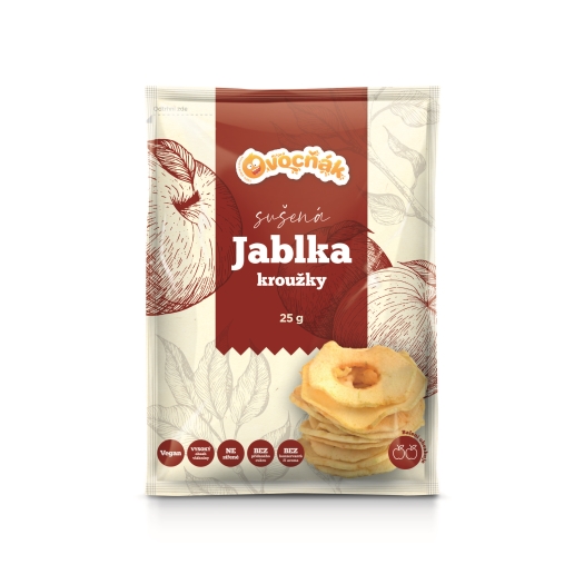 Suszone krążki jabłkowe