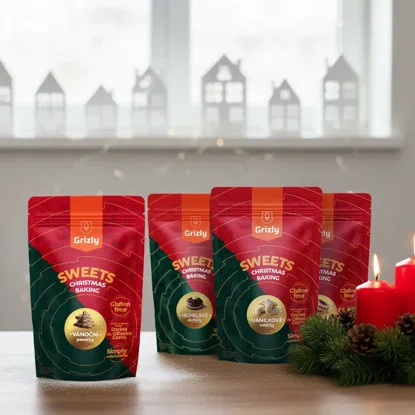SWEETS bezglutenowa mieszanka do wypieku - kruche ciasteczka świąteczne