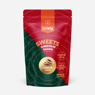 SWEETS bezglutenowa mieszanka do wypieku - kruche ciasteczka świąteczne