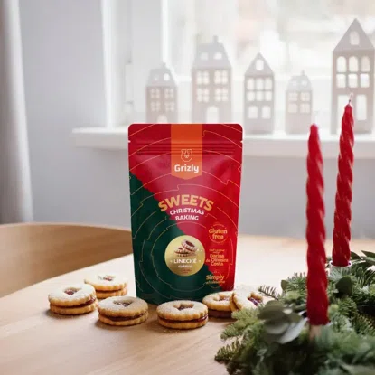 SWEETS bezglutenowa mieszanka do wypieku - kruche ciasteczka świąteczne