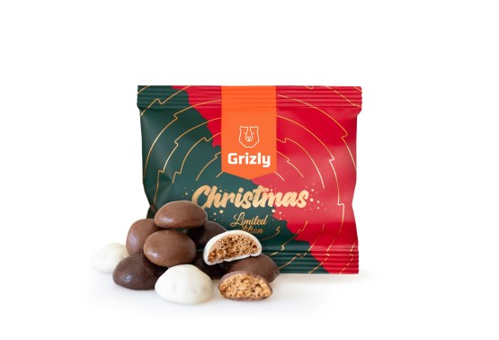 Trójkolorowe ciastka w czekoladzie