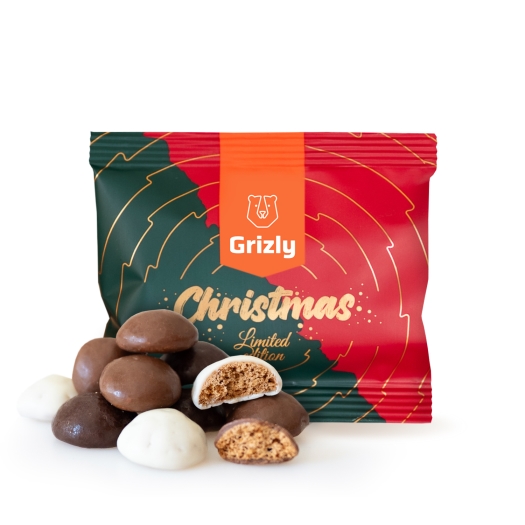 Trójkolorowe ciastka w czekoladzie