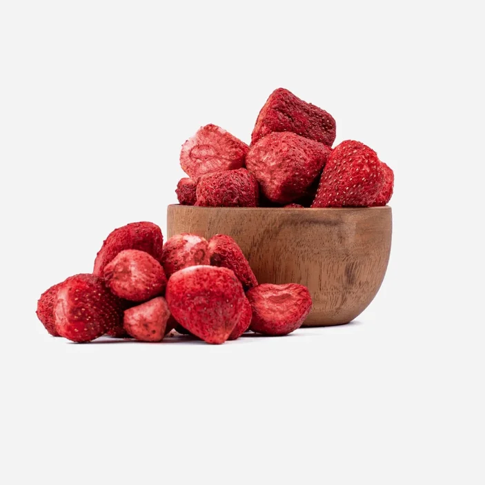 Truskawki całe liofilizowane