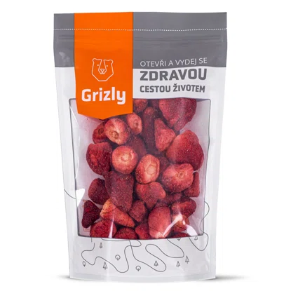 Truskawki całe liofilizowane