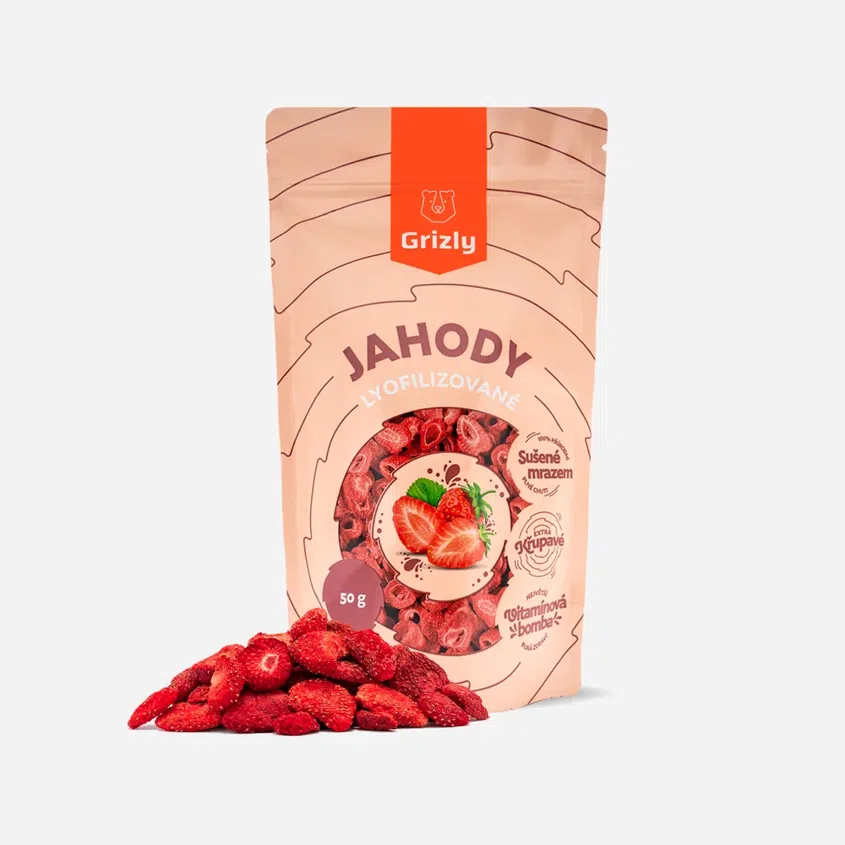 Truskawki liofilizowane