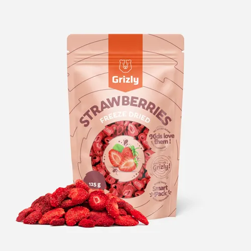 Truskawki liofilizowane XXL 125 g