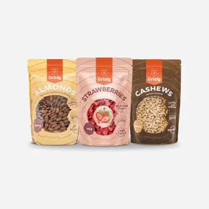 Truskawki + Nerkowce + Migdały